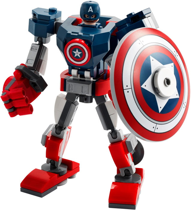 LEGO Marvel Avengers: Captain America Mech Armor Building Set - 76168