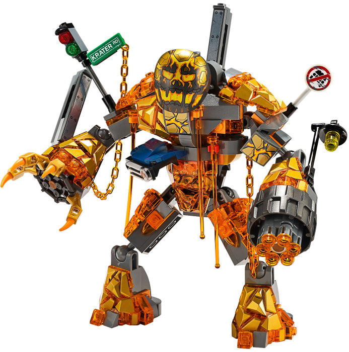 LEGO Marvel Spider-Man - Far From Home: Molten Man Battle Building Set - 76128