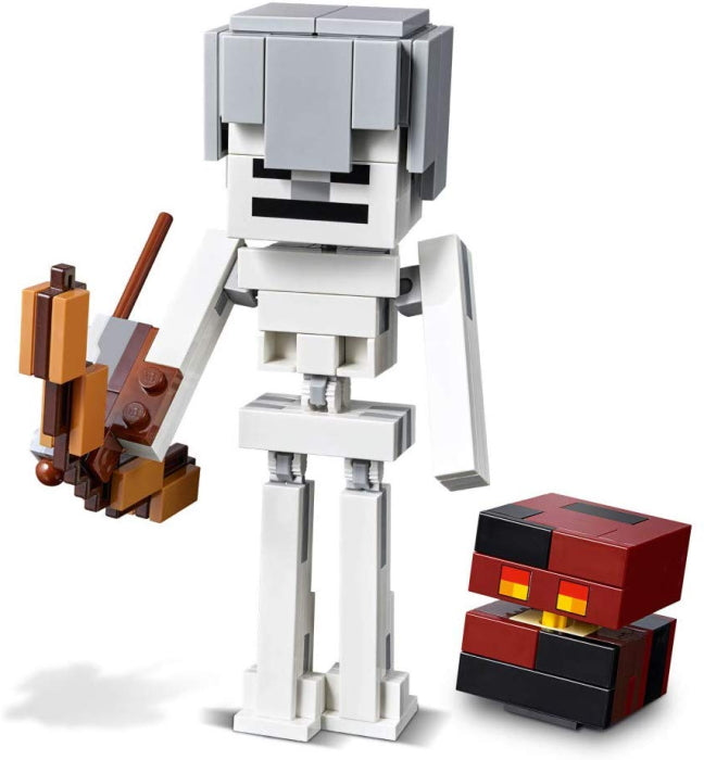 LEGO Minecraft: Skeleton BigFig with Magma Cube Building Set - 21150