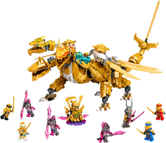 LEGO Ninjago: Lloyd’s Golden Ultra Dragon Building Set - 71774