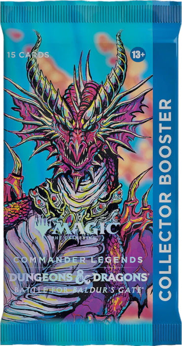 Magic: The Gathering TCG - Commander Legends: Battle for Baldur’s Gate Collector Booster Box - 12 Packs