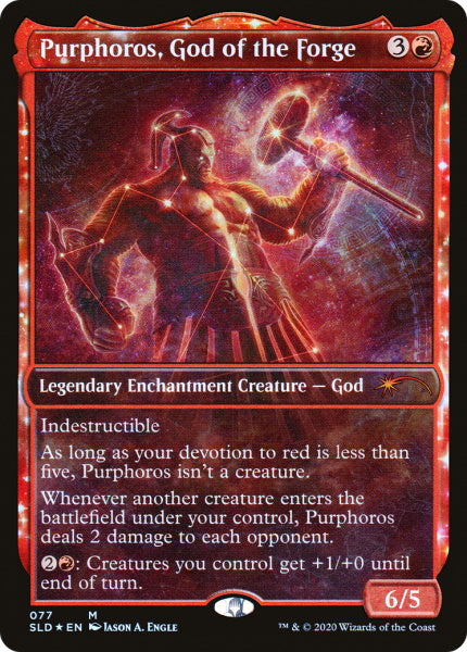 Magic: The Gathering TCG - Secret Lair Drop Series - Theros Stargazing: Vol. IV - Purphoros