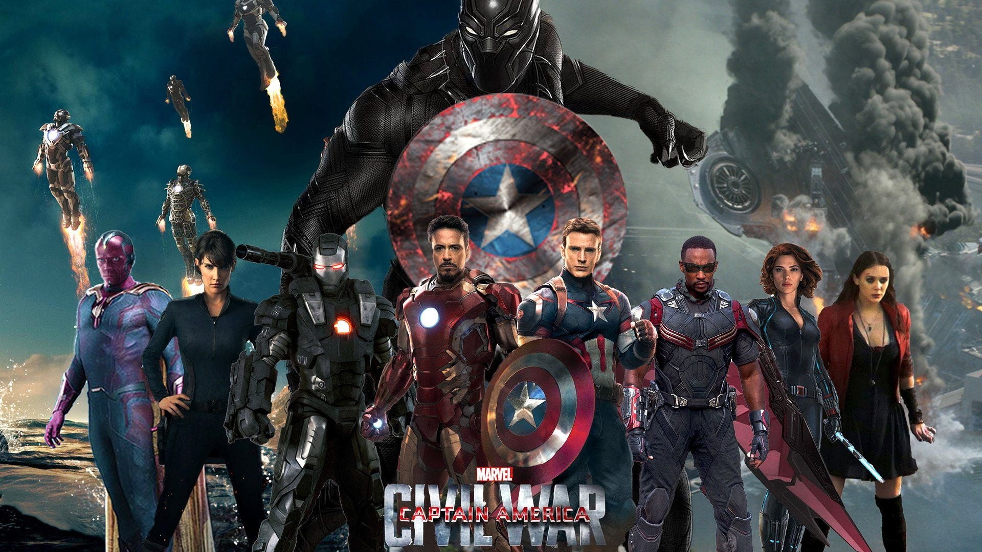 Iron Man: 3 Movie Collection + Captain America: 3 Movie Collection Bundle