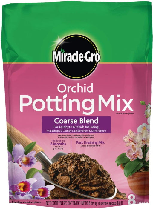 Miracle-Gro Orchid Potting Mix Coarse Blend -  8 Qt.