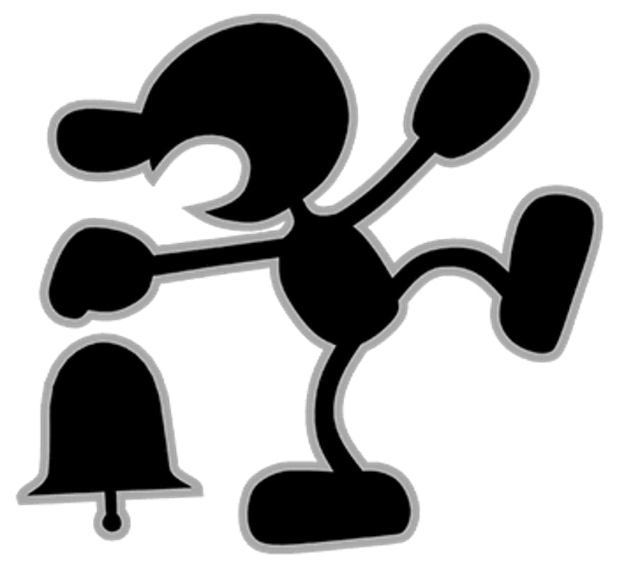 Mr. Game & Watch Amiibo - Super Smash Bros. Series