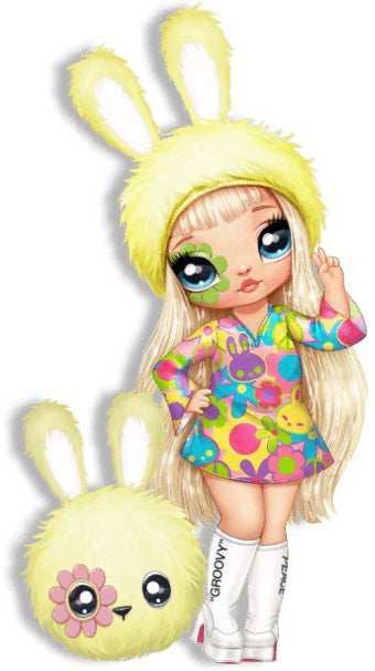 Na! Na! Na! Surprise 2-in-1 Fashion Doll and Plush Purse Series 4 - Bebe Groovy