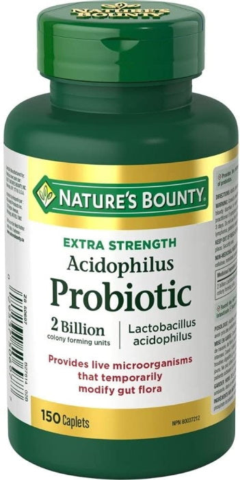 Nature's Bounty Acidophilus Probiotic - 150 Caplets
