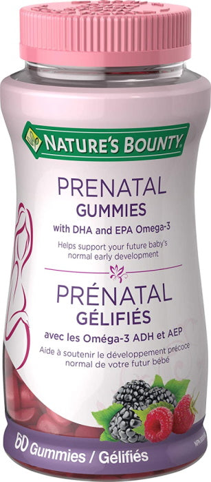 Nature's Bounty Prenatal Vitamins - 60 Gummies