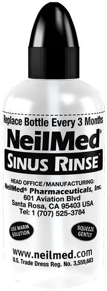 NeilMed Sinus Rinse - 200 Packets with Bonus Rinse Bottle