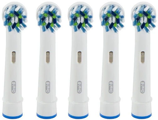 Oral-B Cross Action Electric Toothbrush Replacement Heads - 5-Count Refill