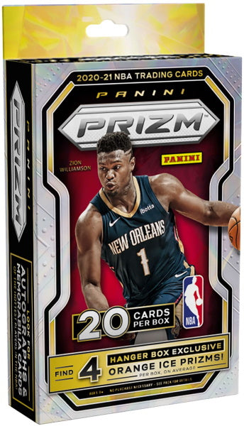 Panini 2020-21 Prizm NBA Basketball Hanger Box - 20 Cards