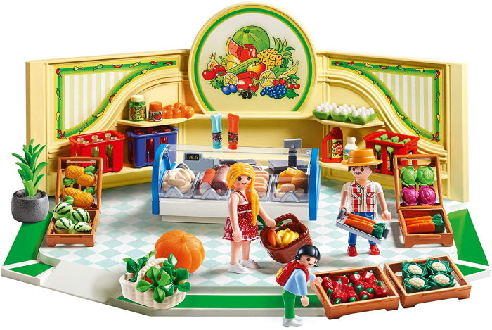 Playmobil City Life: Grocery Shop Playset - 9403