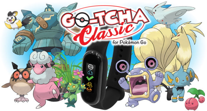 Datel Pokemon GO-TCHA Classic Wristband for Pokemon Go - iPhone & Android - Black