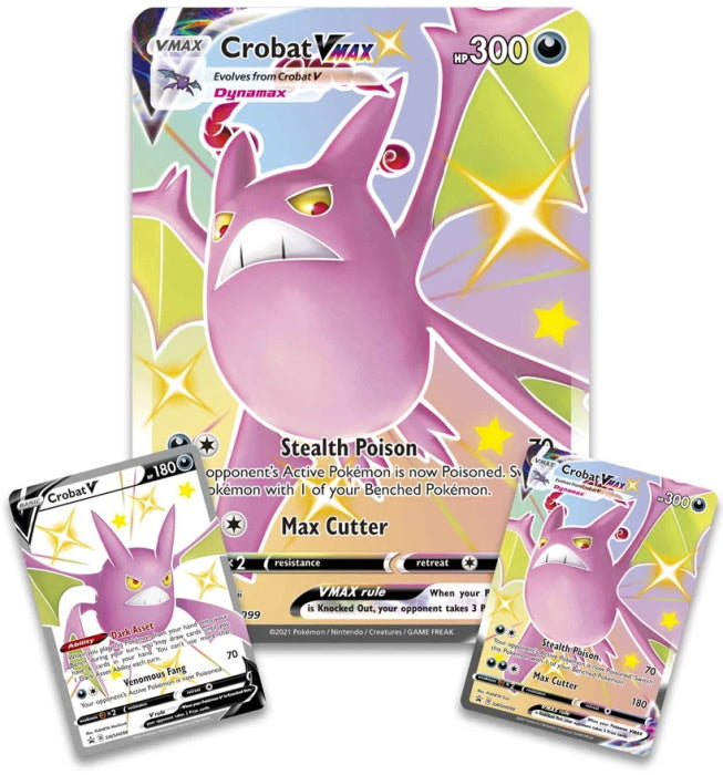 Pokemon TCG: Shining Fates Premium Collection - Shiny Crobat VMAX