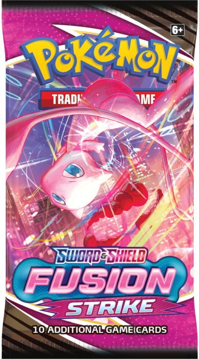 Pokemon TCG: Sword & Shield - Fusion Strike 3 Booster Packs - Coin & Eevee Promo Card