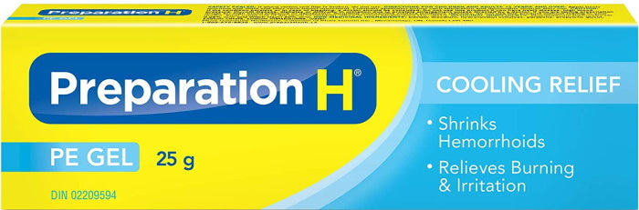 Preparation H Cooling Relief PE Gel with Phenylephrine & Witch Hazel  - 25g
