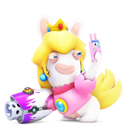 Mario + Rabbids Kingdom Battle: Rabbid Peach Figurine