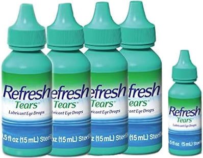 Refresh Tears Lubricant Eye Drops - Moisturizing Relief