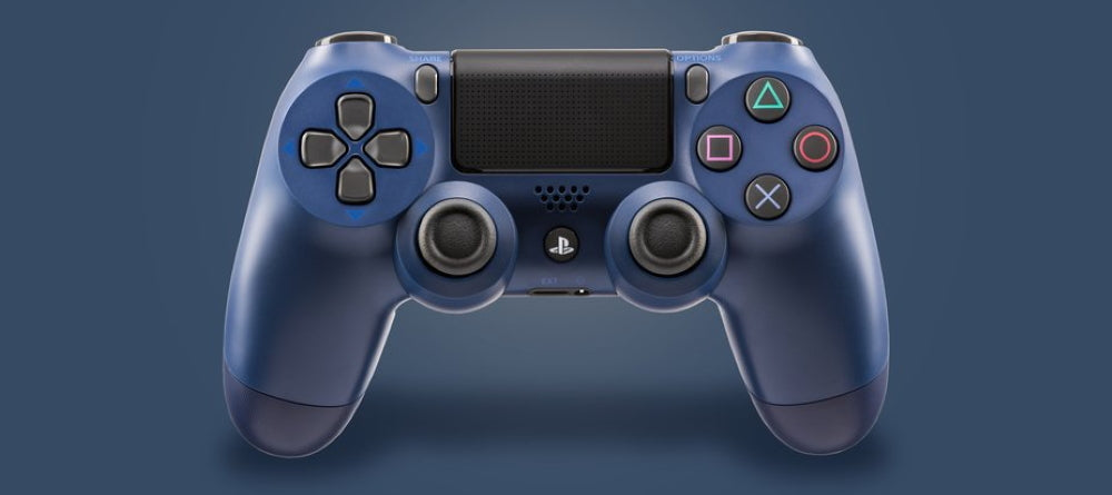 ps4 dualshock controller midnight blue