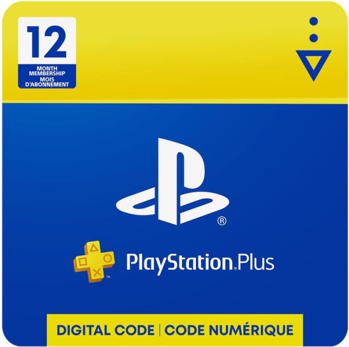 Sony PlayStation Plus 1 Year / 12 Month Membership Digital Code - E-Mail Delivery Only
