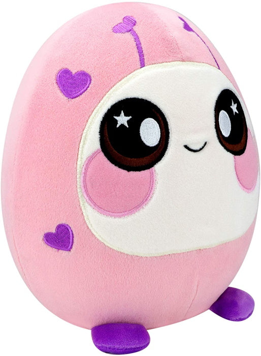 Squeezamals Scented Deluxe Plush - Pink Lady Bug