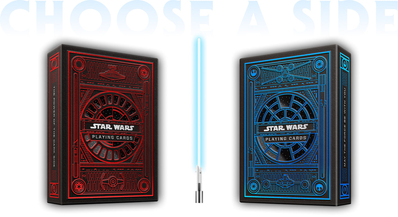 Star Wars Playing Cards - Light Side Blue - 1 Deck