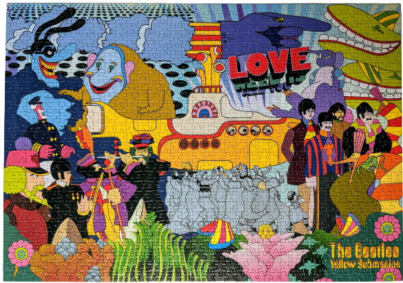 Paul Lamond The Beatles Yellow Submarine Jigsaw Puzzle - 1000 Piece Puzzle