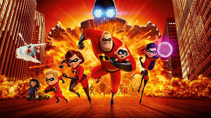 Disney Pixar The Incredibles 1 + 2 Collection