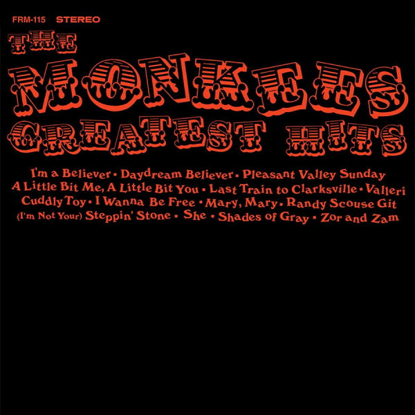 The Monkees - Greatest Hits - 180 Gram Orange Audiophile Vinyl / Limited Anniversary Edition