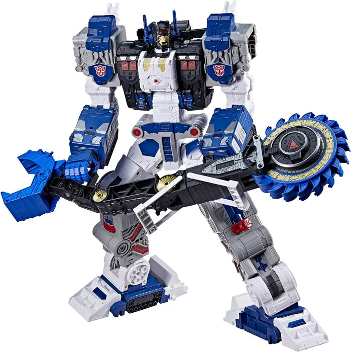 Transformers Generations Legacy Series Titan Cybertron Universe Metroplex 22-Inch Action Figure