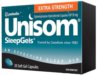 Unisom Sleep Gels Extra Strength - 2 Pack - 40 Capsules