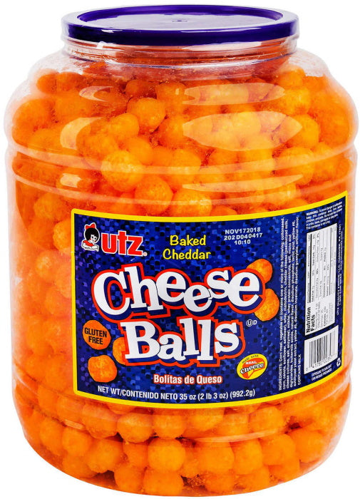 Utz Baked Cheddar Cheese Balls - 992 g / 35 Oz