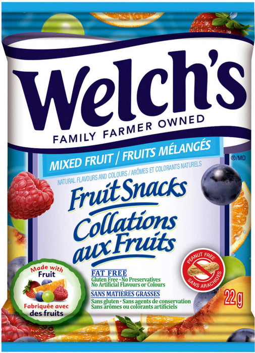 Welch’s Fruit Snacks Value Pack - 60x22 g - 1.32kg - 60-Count