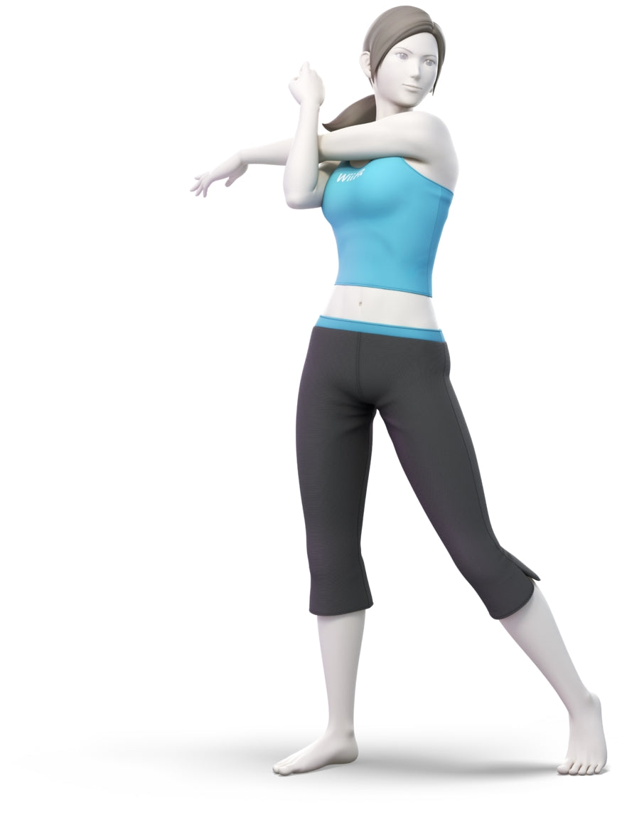 Wii Fit Trainer Amiibo Super Smash Bros Series Nintendo Accessory 