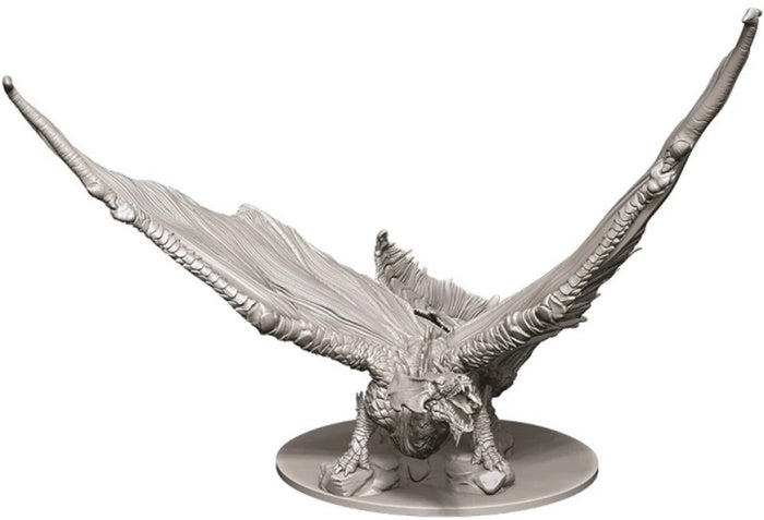 WizKids Dungeons & Dragons: Nolzur’s Marvelous Miniature - Young Brass Dragon