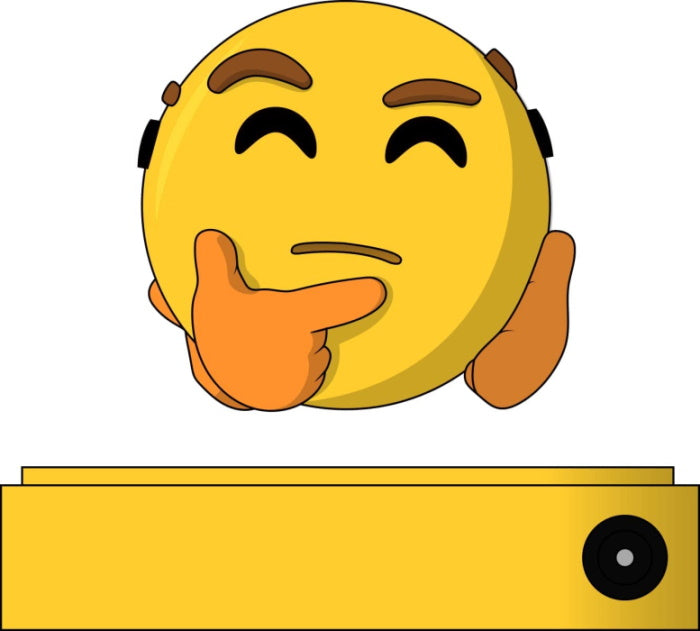 Youtooz: Emoji Collection - Thinking Emoji Vinyl Figure