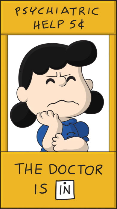 Youtooz: Peanuts Collection - Psychiatric Lucy Vinyl Figure
