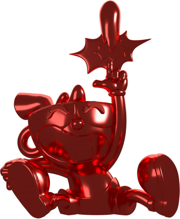 Youtooz x Shopville: Cuphead Collection - Cuphead Red Chrome Vinyl Figure