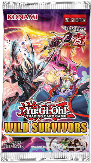 Yu-Gi-Oh! Trading Card Game: Wild Survivors Booster Box 1st Edition - 24 Packs