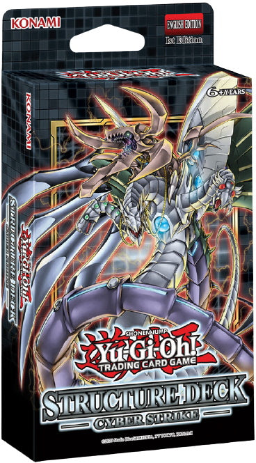 Yu-Gi-Oh! Trading Card Game: Structure Deck - Cyber Strike Display Box - 8 Decks