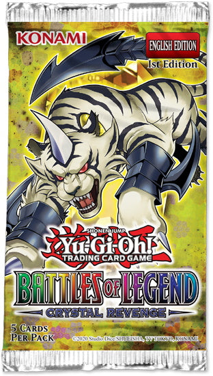 Yu-Gi-Oh! Trading Card Game: Battles of Legend: Crystal Revenge Booster Box - 24 Packs