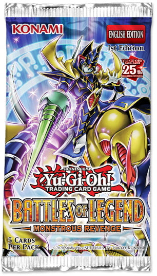 Yu-Gi-Oh! Trading Card Game - Battles of Legend: Monstrous Revenge Booster Box - 24 Packs