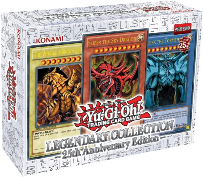 Yu-Gi-Oh! Trading Card Game: Legendary Collection Display - 25th Anniversary Edition - 5 Boxes
