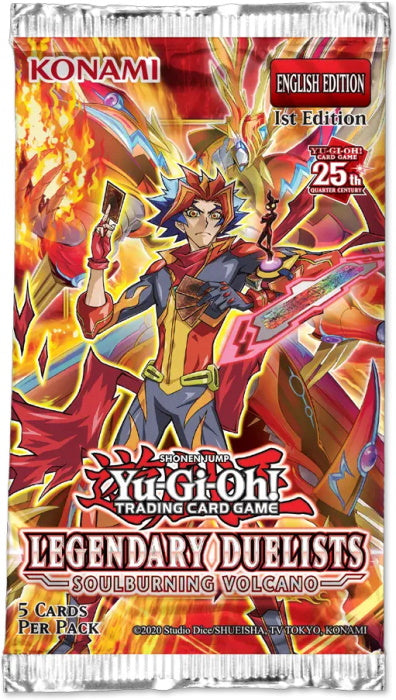 Yu-Gi-Oh! Trading Card Game - Legendary Duelists: Soulburning Volcano Booster Box 1st Edition - 36 Packs