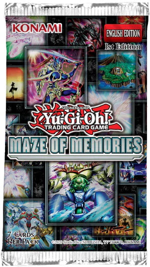 Yu-Gi-Oh! Trading Card Game: Maze of Memories Booster Box 1st Edition - 24 Packs