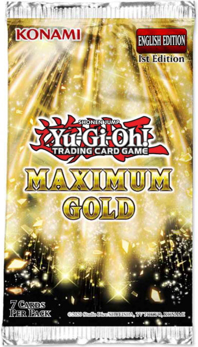 Yu-Gi-Oh! Trading Card Game: Maximum Gold Box - 20 Booster Packs