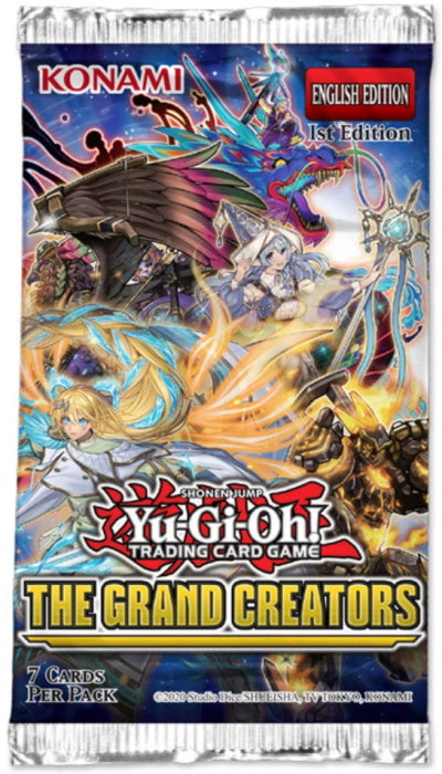 Yu-Gi-Oh! Trading Card Game: The Grand Creators Booster Box 1st Edition - 24 Packs