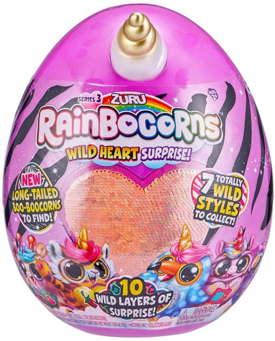 ZURU Rainbocorns Wild Heart Surprise Series 3 Mystery Egg