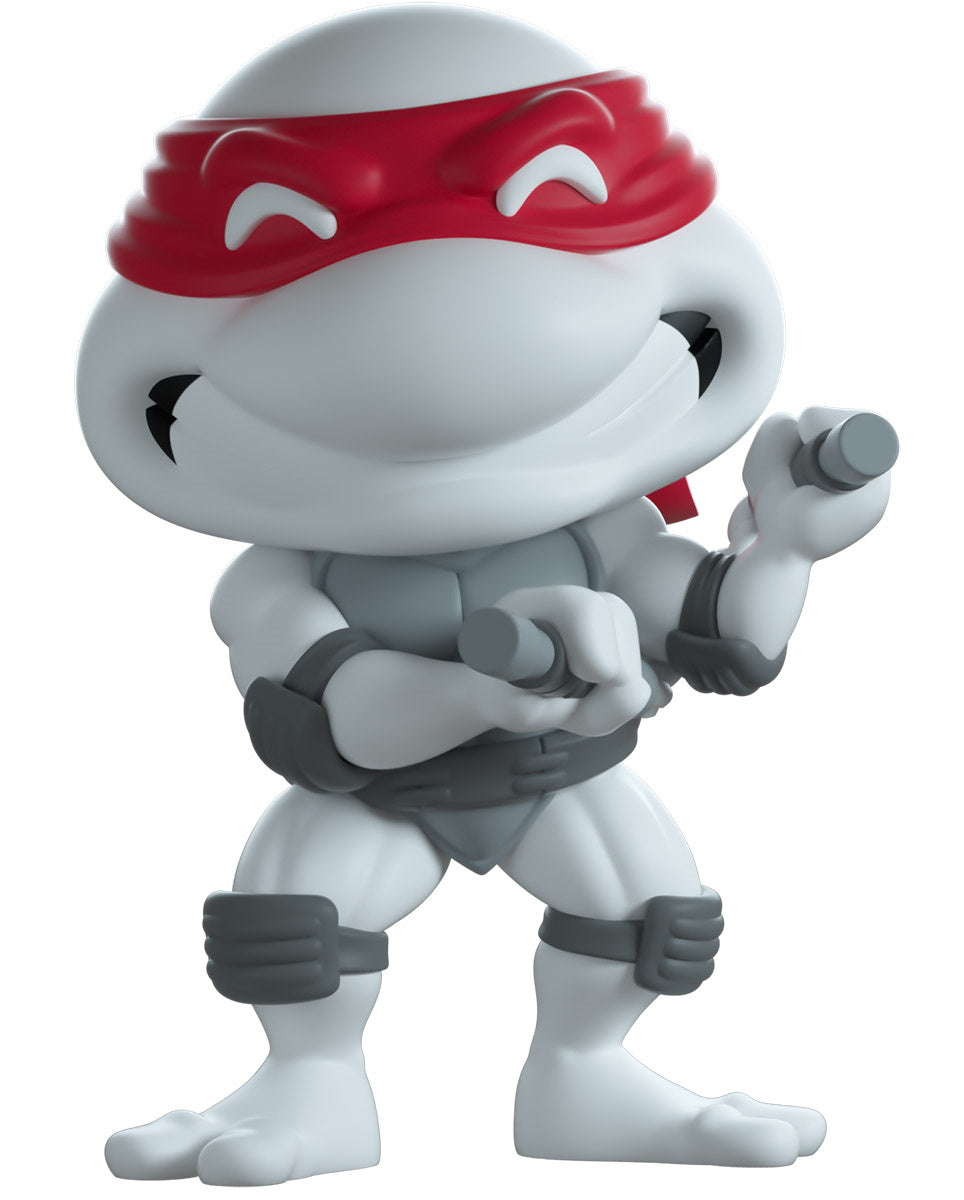 Youtooz x Shopville: Eastman and Laird's Teenage Mutant Ninja Turtles Collection - Michaelangelo Black & White Vinyl Figure