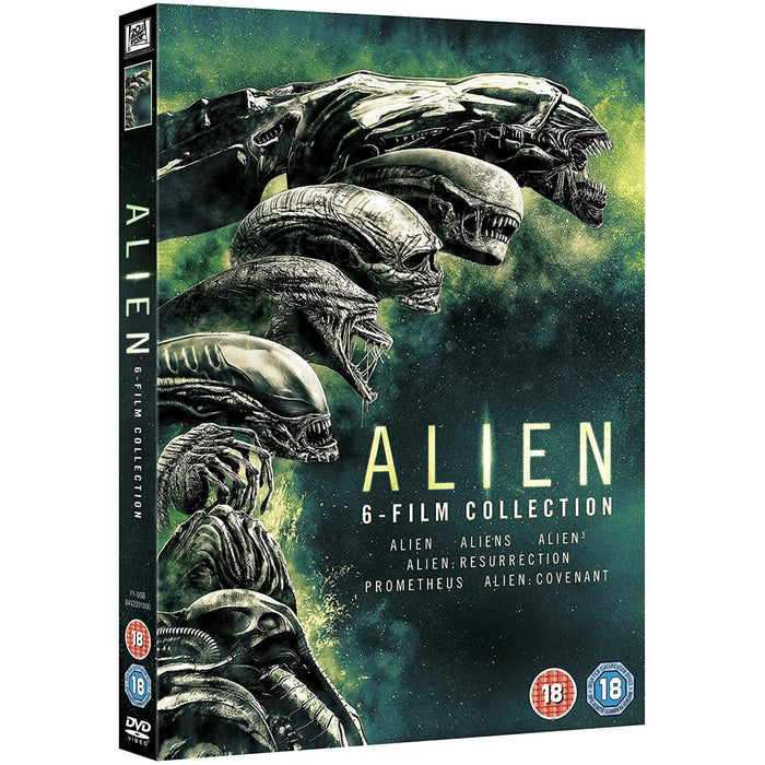 Alien 6 Film Collection Dvd Box Set Shopville